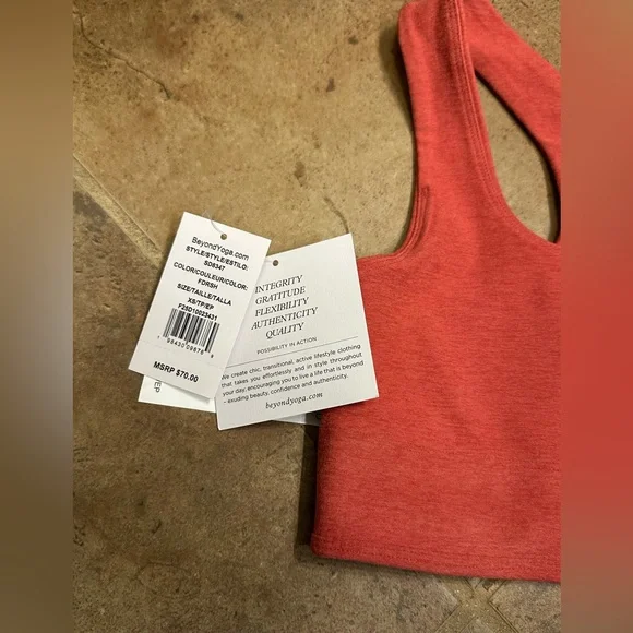 💫Beyond Yoga Women’s Spacedye Simplicity Bra 2.0, NWT, XS, Faded Rose Heather - Picture 14 of 15